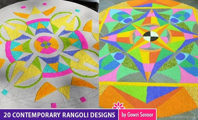 Rangoli Designs by Gowri Savoor