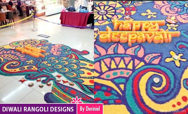 Diwali Rangoli Designs By Deriniel