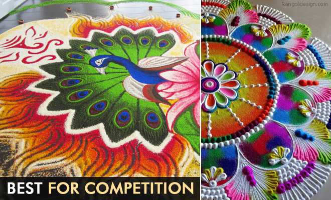 Rangoli Designs for Competition