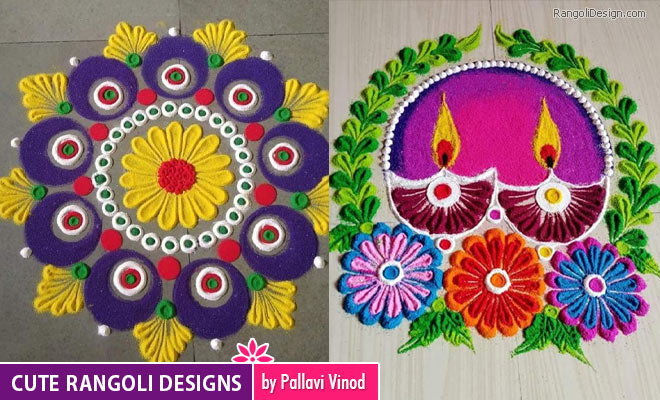 Rangoli Design by Pallavi Vinod