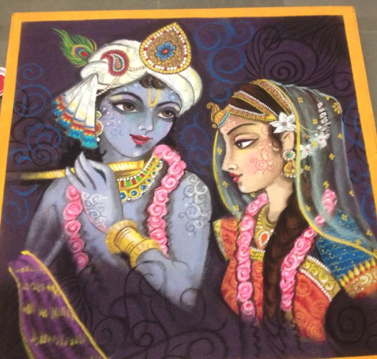 portrait rangoli design byharin dalal 1
