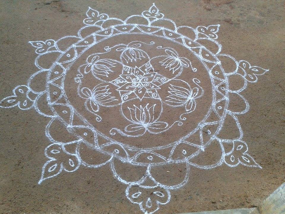 kolam design by uma raja 10