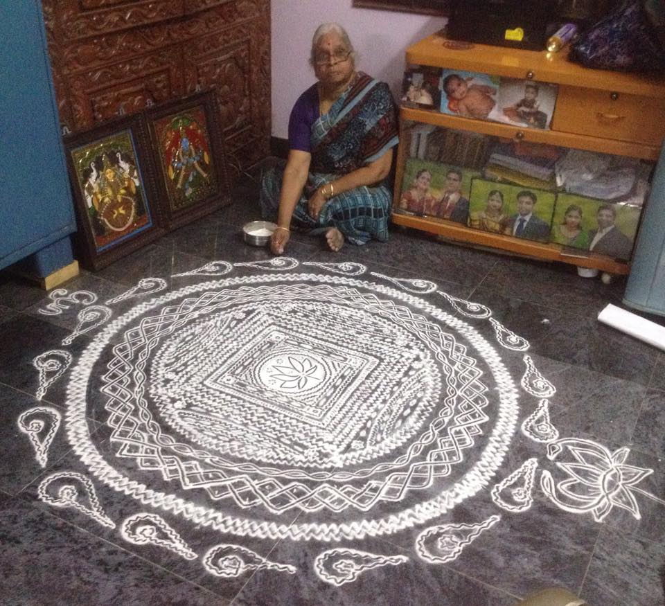 sangu kolam design by saroja krishnamoorthy 16