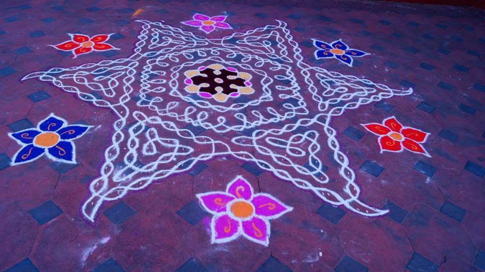 kolam design by uma raja 17
