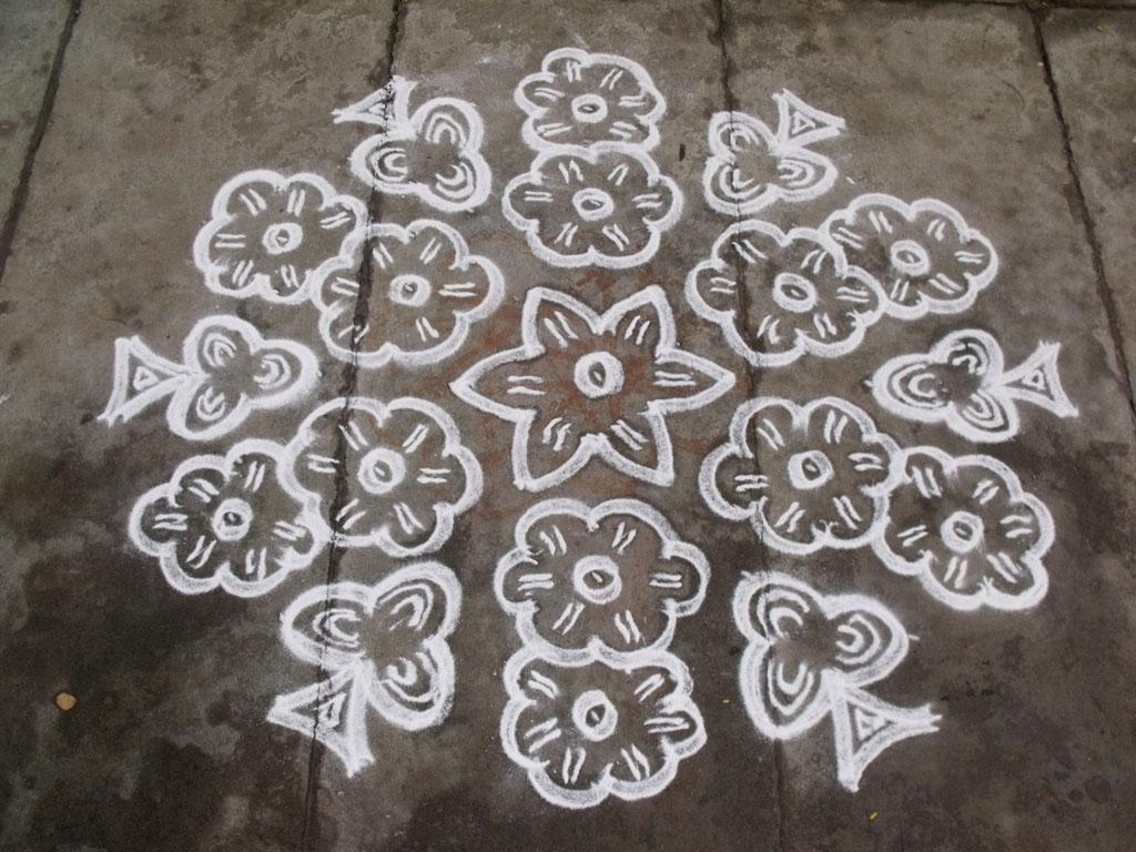 pulli kolam by rathna 2