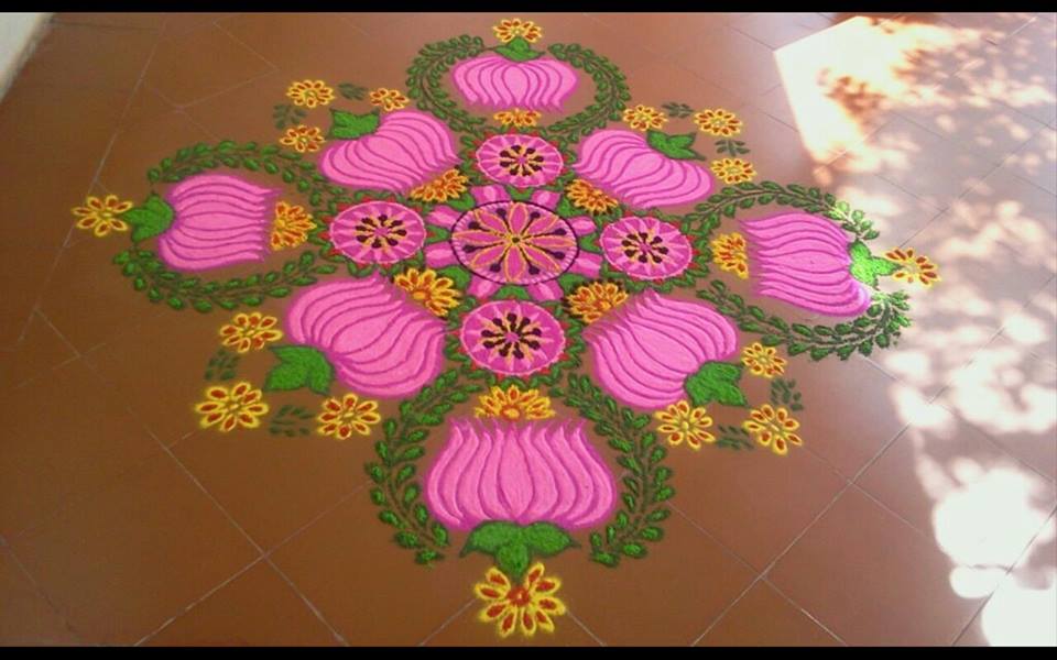 kolam design by mash 21