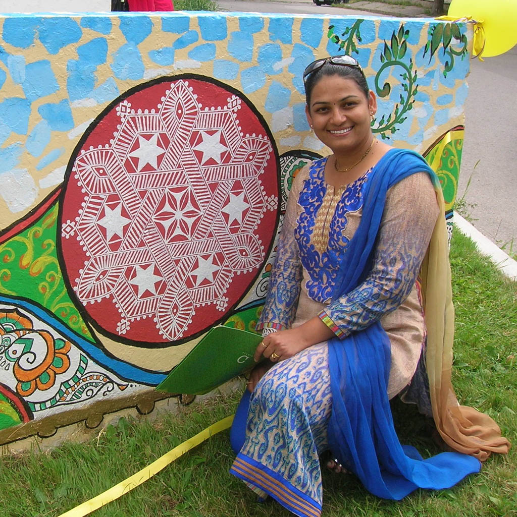 mandana rangoli design by yogita sanap 23