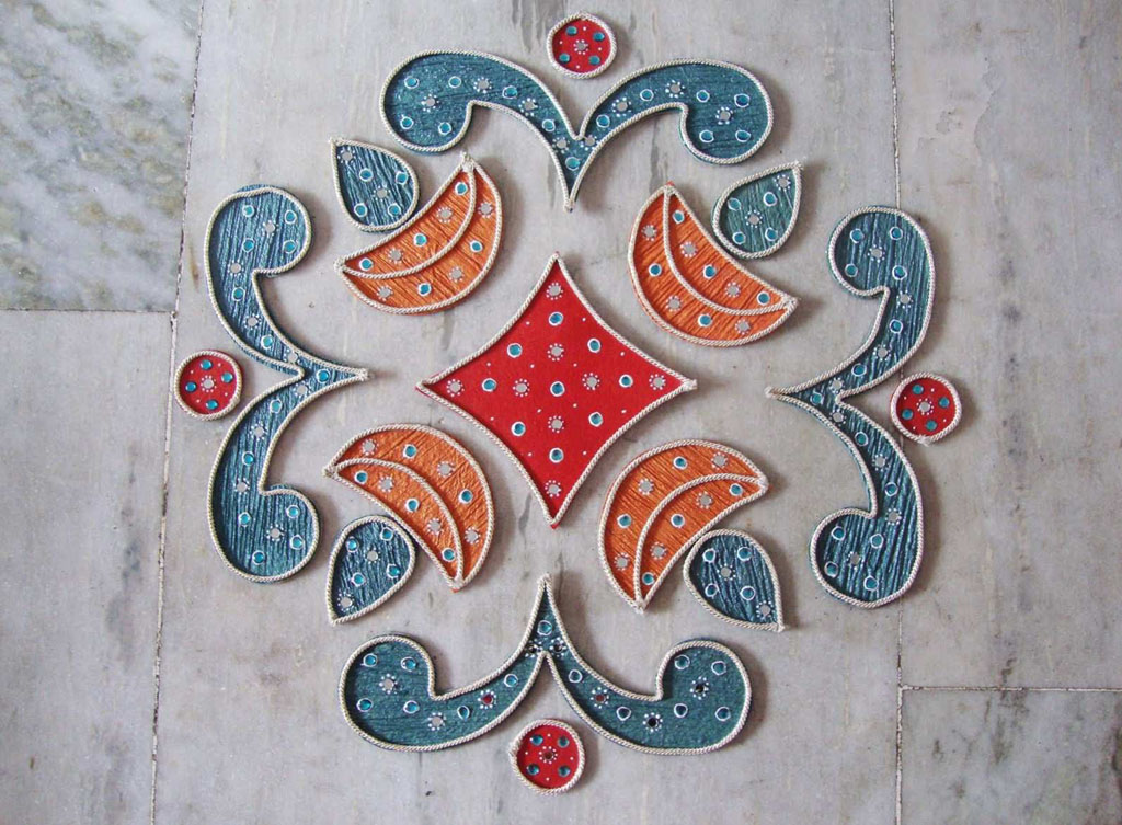 aripan rangoli design 3