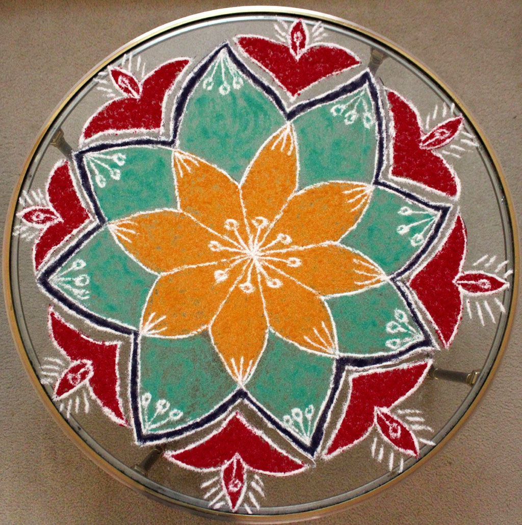aripan rangoli design 4