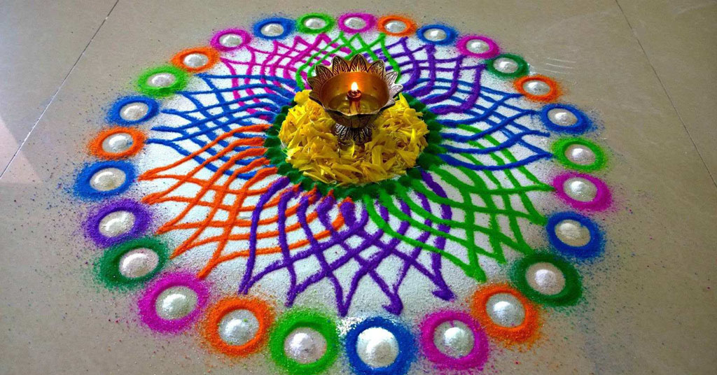 aripan rangoli design 6
