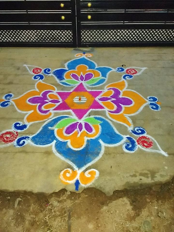 kolam design by uma raja 8