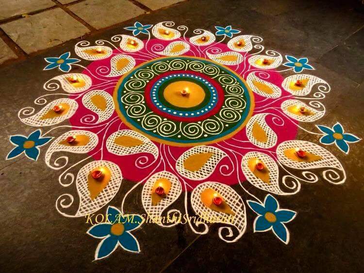 kolam rangoli design margali shanthi sridharan 12