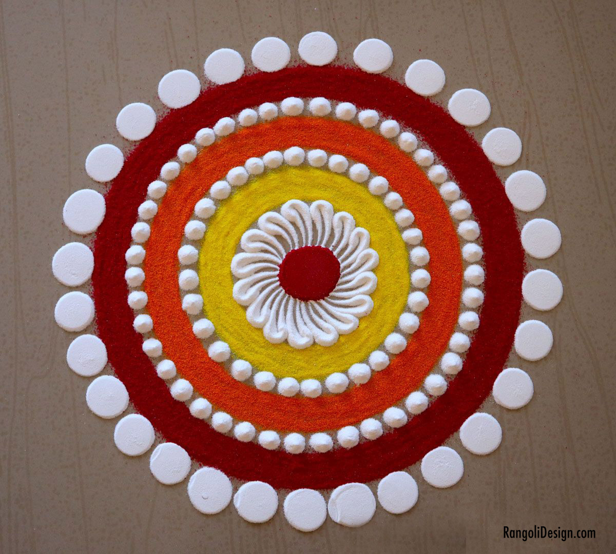 easy spot design rangoli kids by menaka rangoli 20