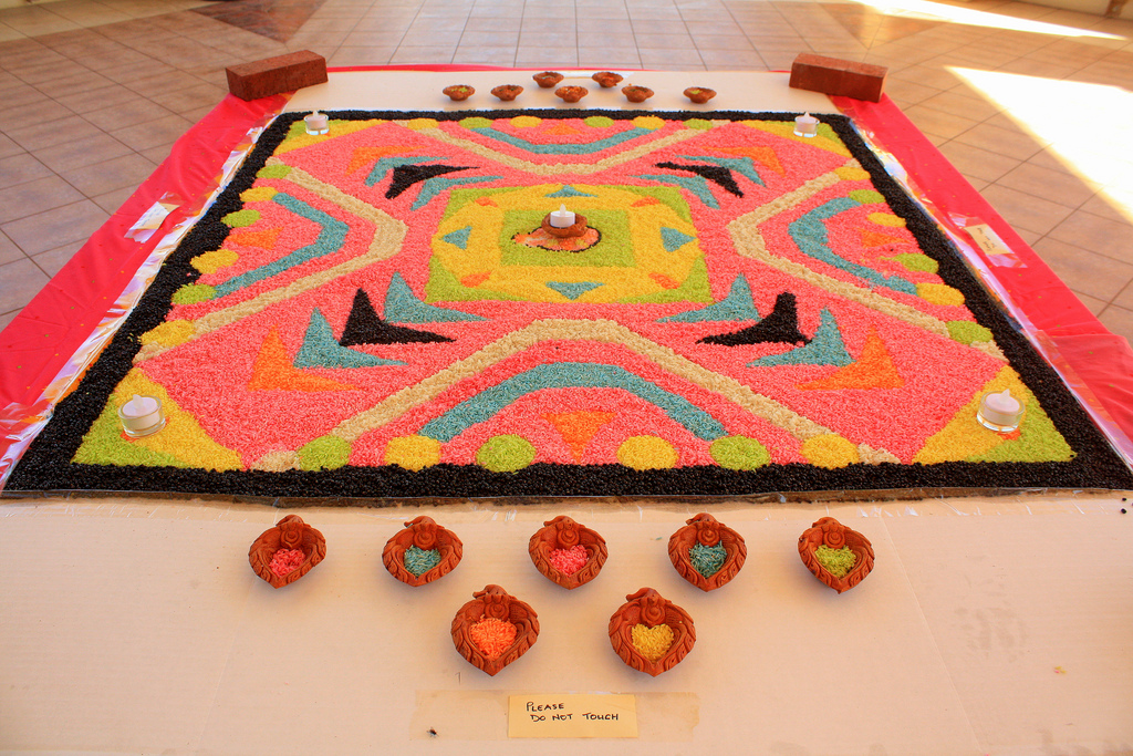 pulses rangoli design by arvind ramachandar 1