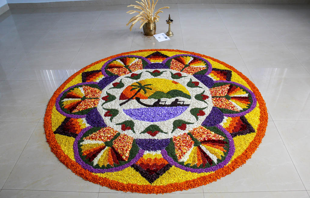onam pookalam design by rahul sd 10