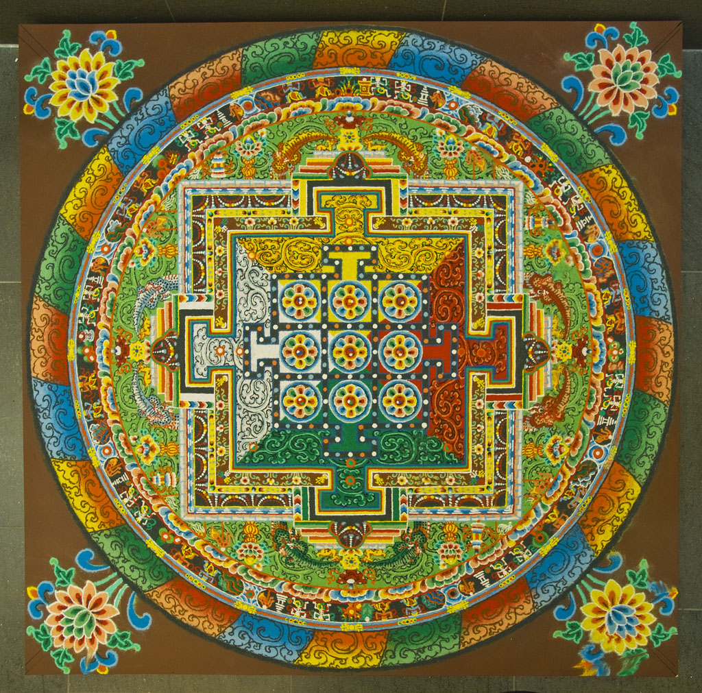 tibetan sand painting rangoli design by longbow62 10
