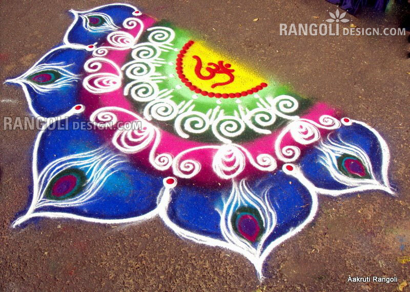 rangoli design by aakruti 27