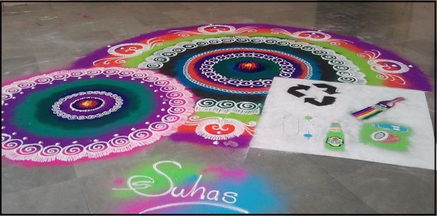 sanskar rangoli design by suhas 8