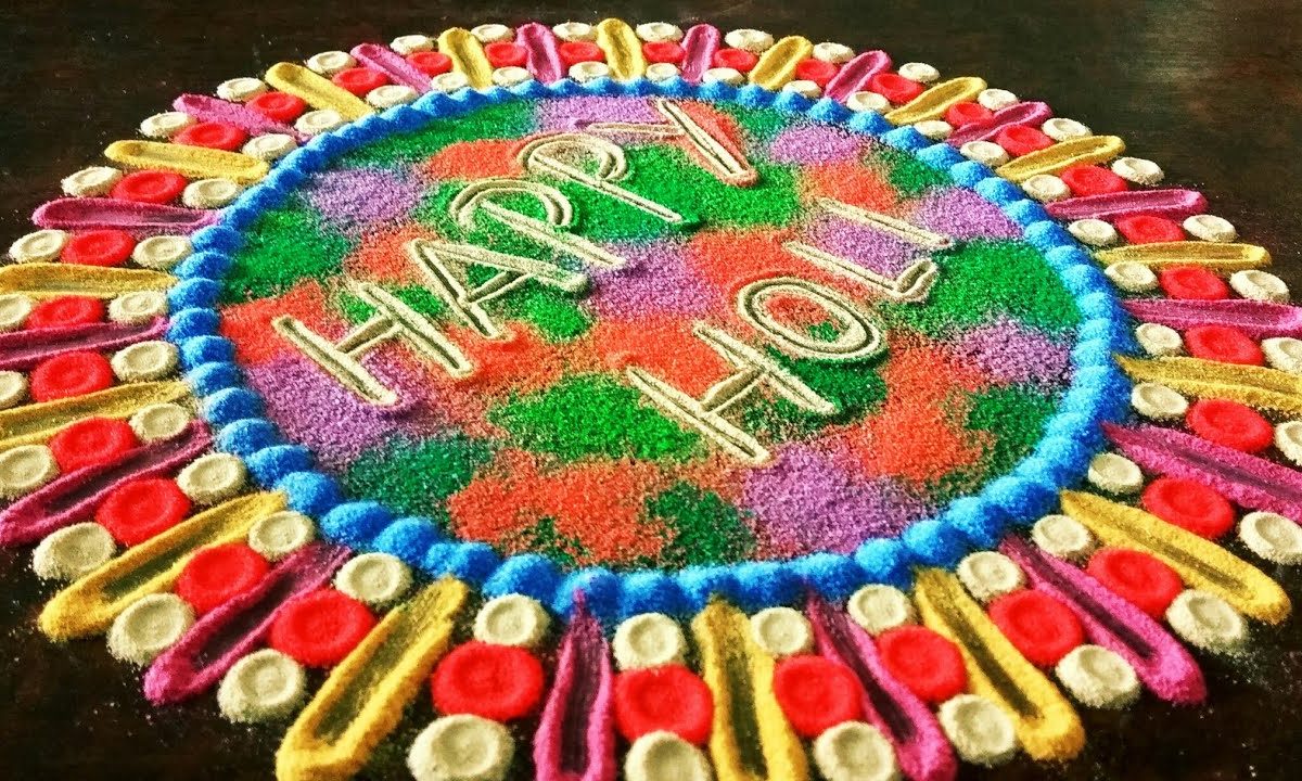 11 vibrant rangoli design holi day