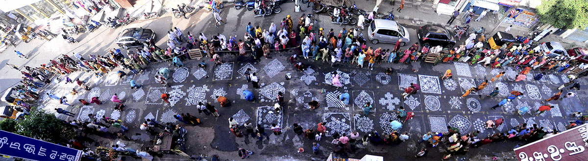 Kolam competition Chennai Mylapore