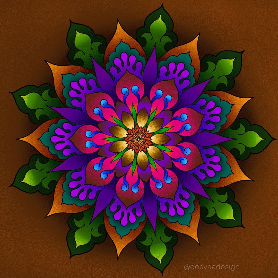 1 mandala art deepali karanjavkar