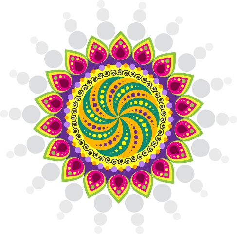 1 pattern rangoli designs by ashish swarnkar