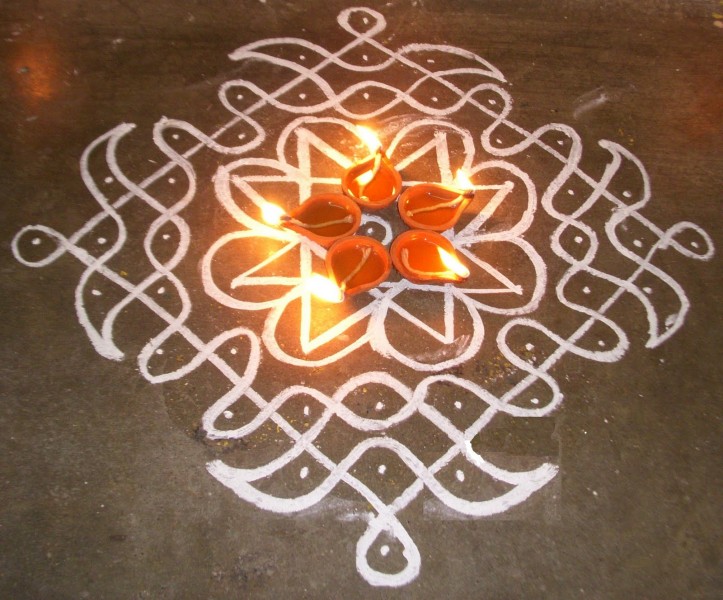 rangoli design by sudha balaji 1