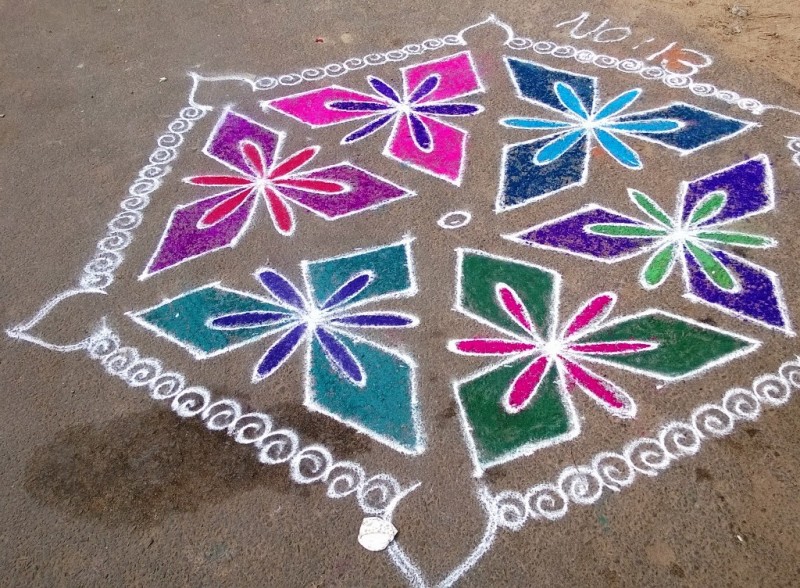 kolam design by kamala corner 10