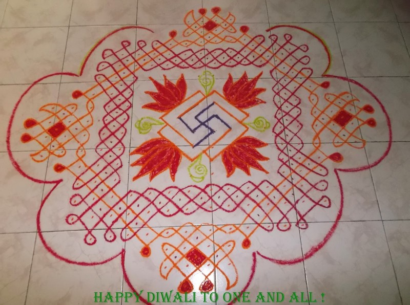 rangoli design by vijaya sharadha 10