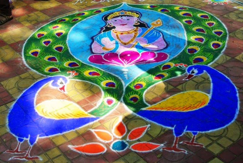 kolam design by kamala corner 11