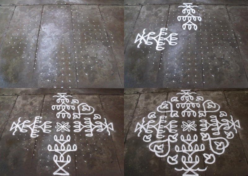 rangoli design by rathna 15