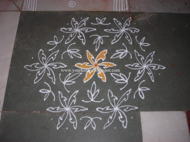 rangoli design by vijaya sharadha 16