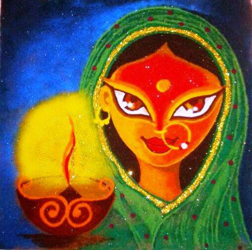 2 diwali rangoli designs by sheetal sarate