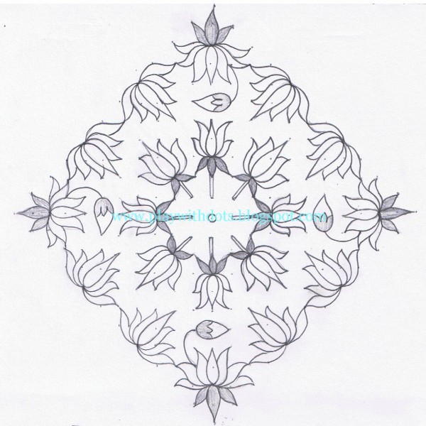 kolam design by priya nanthakumar 2