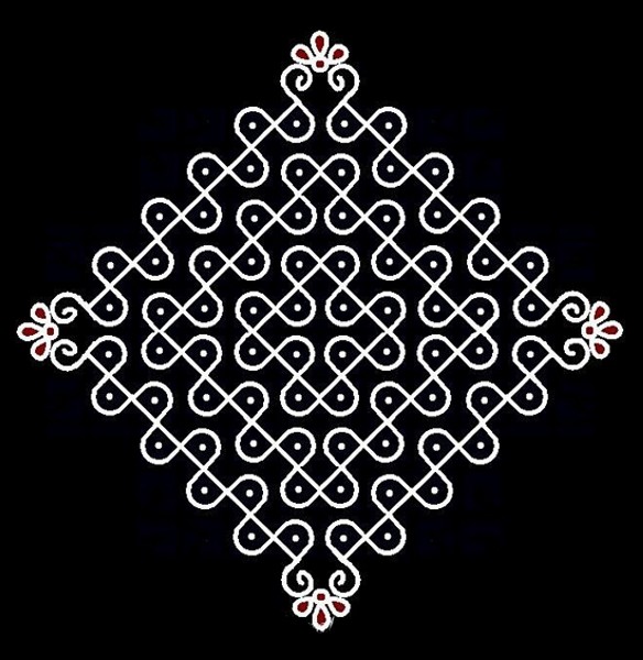 rangoli design by sudha balaji 2