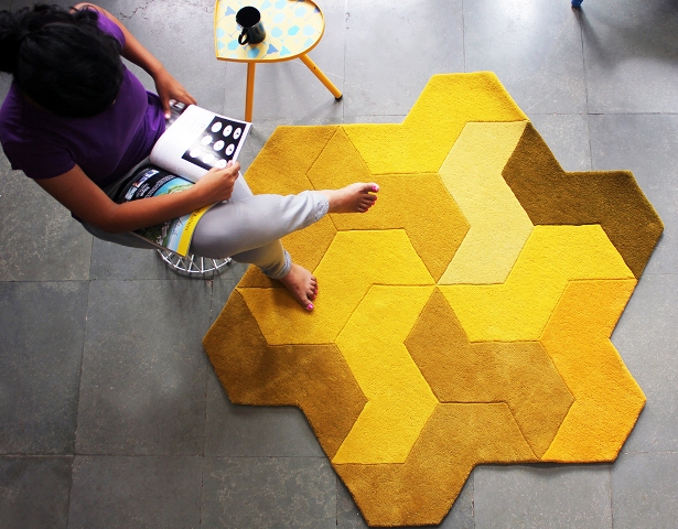 2 zigzag floor coverings rangoli designs by hardik gandhi