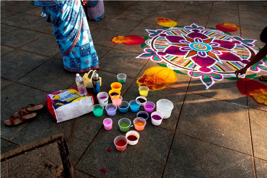 rangoli design by keshav pai 23