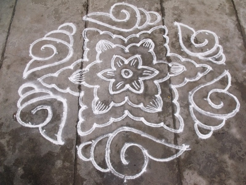 rangoli design by sudha balaji 3