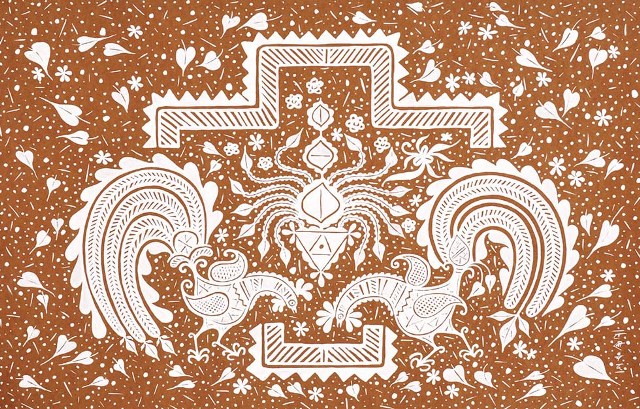 4 dotted rangoli designs by lakhi chand jain