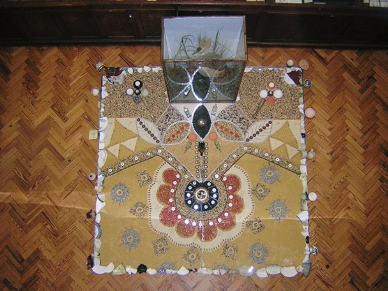 5 doorman museum rangoli design by ranbir kaur