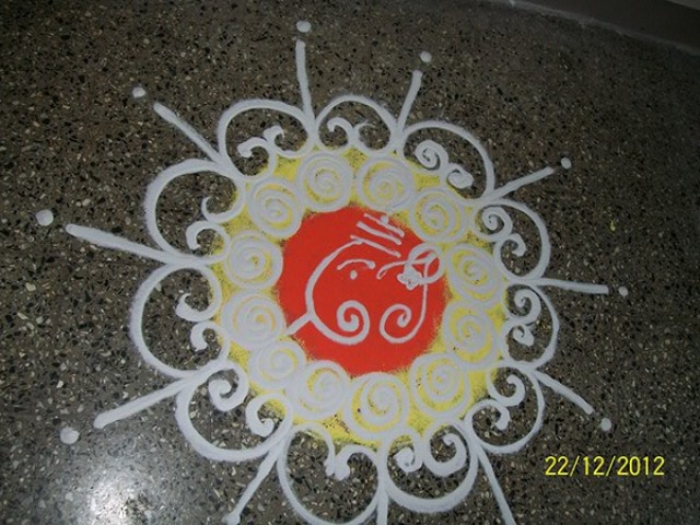 6 sanskar rangoli designs by vibrant creations