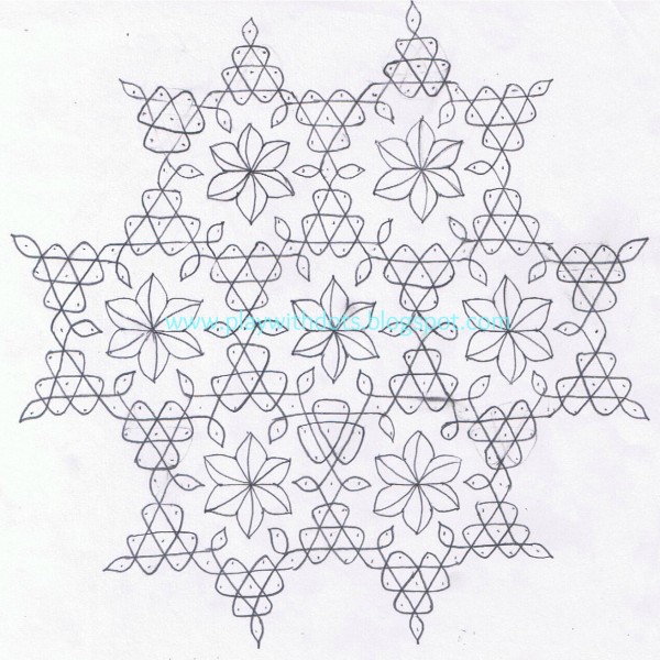 kolam design by priya nanthakumar 7
