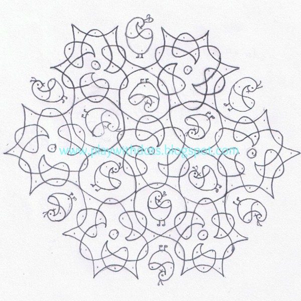 kolam design by priya nanthakumar 8