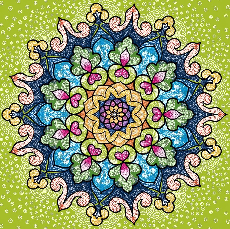 9 mandala art deepali karanjavkar