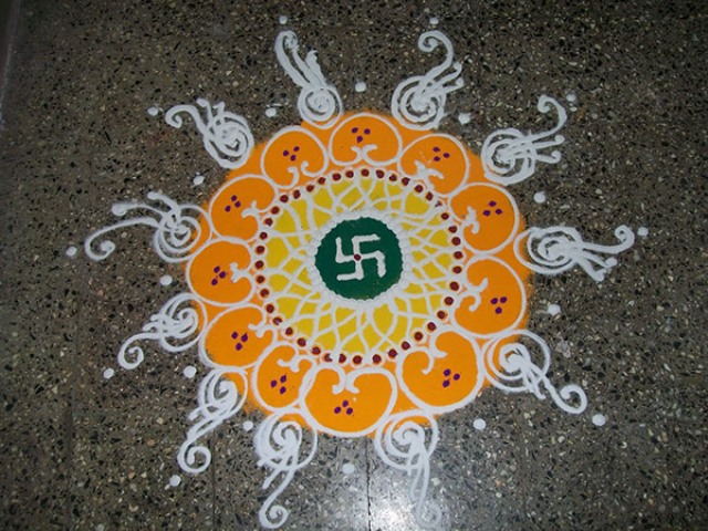 9 sanskar rangoli designs by vibrant creations