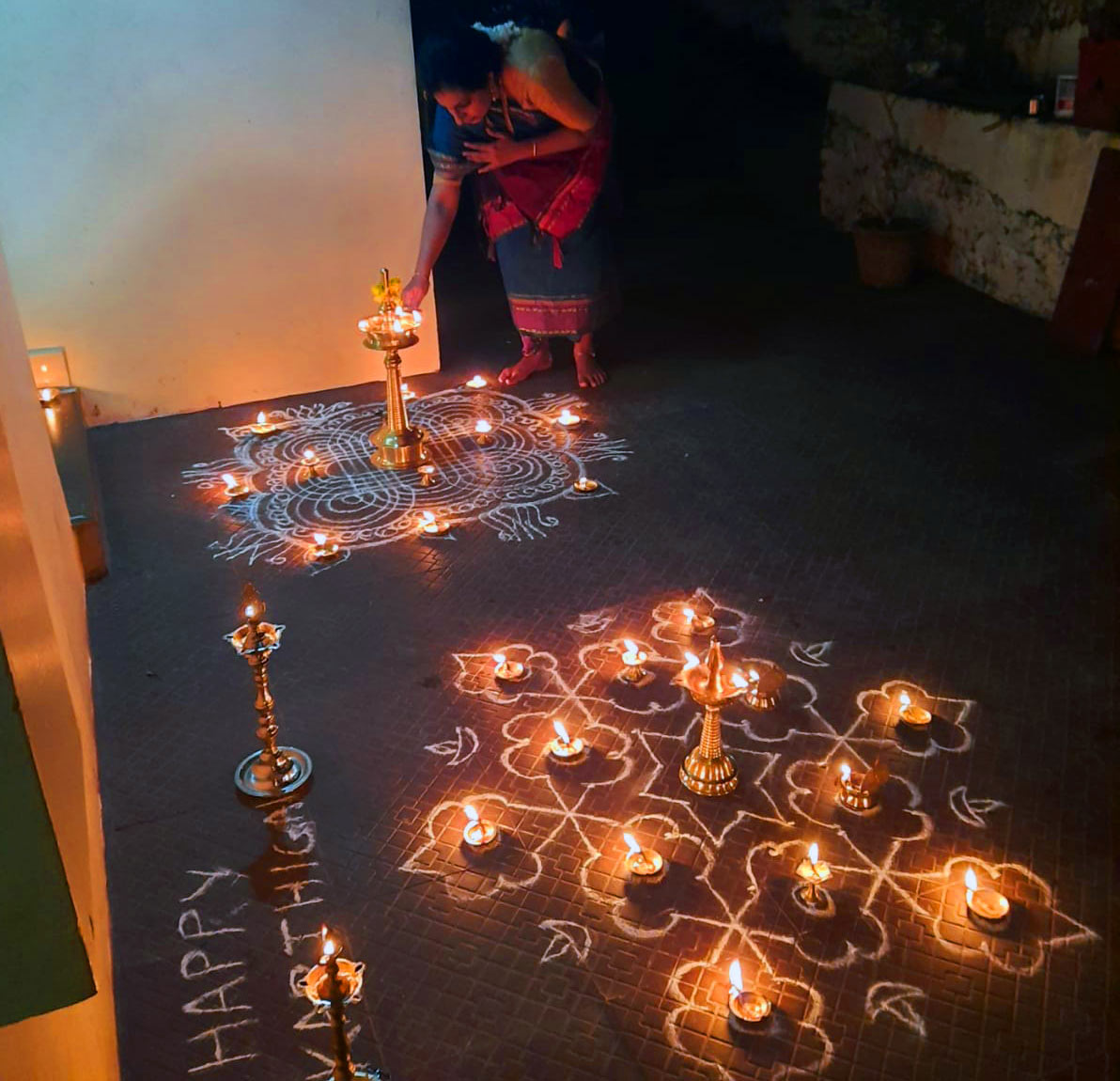 kolam thiru karthigai by roopa gopalakrishnan
