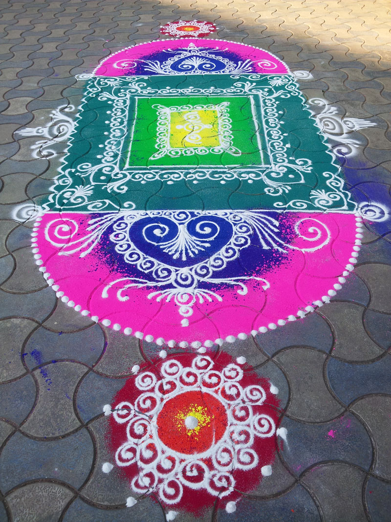 1 sanskar bharti rangoli minar patil
