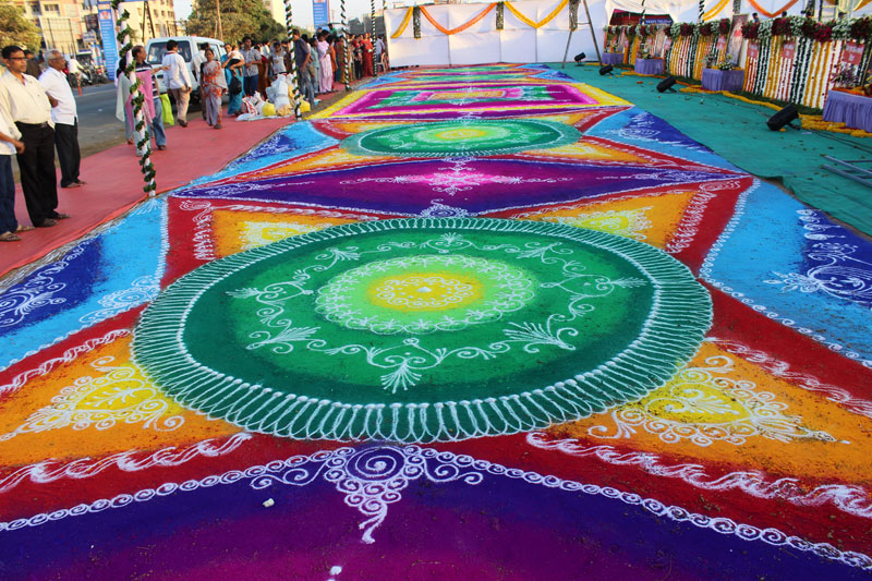 8 sanskar bharti rangoli minar patil