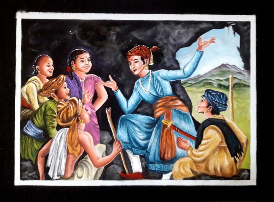 8 rangoli design story telling akshay shahapurkar