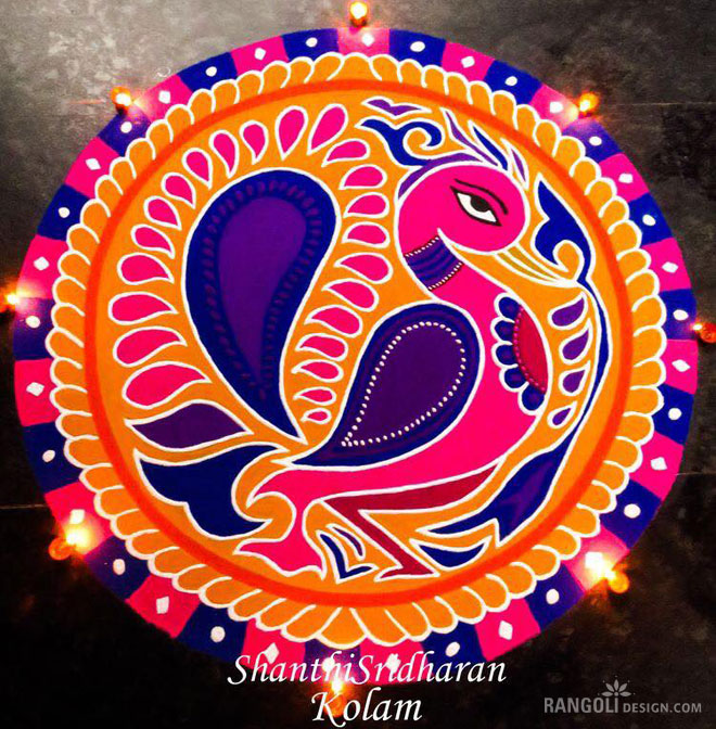 diwali rangoli kolam design shanthi sridharan 13